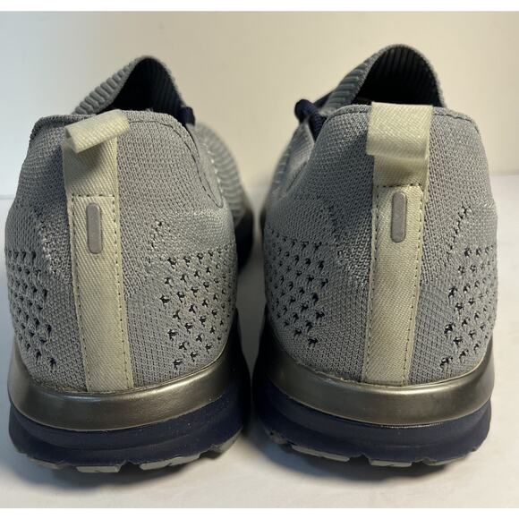 Brooks Ricochet 2 Men's Size 13 Grey/Navy Athletic Road Running Sneakers - Picture 4 of 10